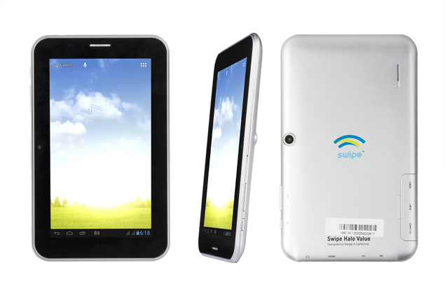 Swipe launches Halo Value tablet with Android 4.1 and voice calling for Rs. 6,990