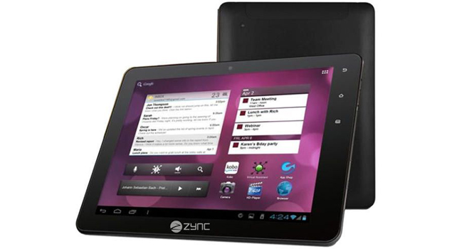 Zync launches Z1000 Android 4.0 tablet for Rs. 10,990