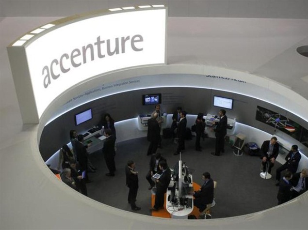 Accenture reports weak quarterly results; raises full-year profit forecast