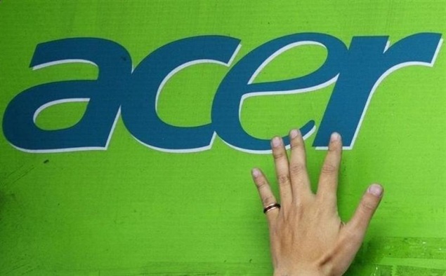 Acer expects up to 80 percent of its products to use touch screen technology by 2015
