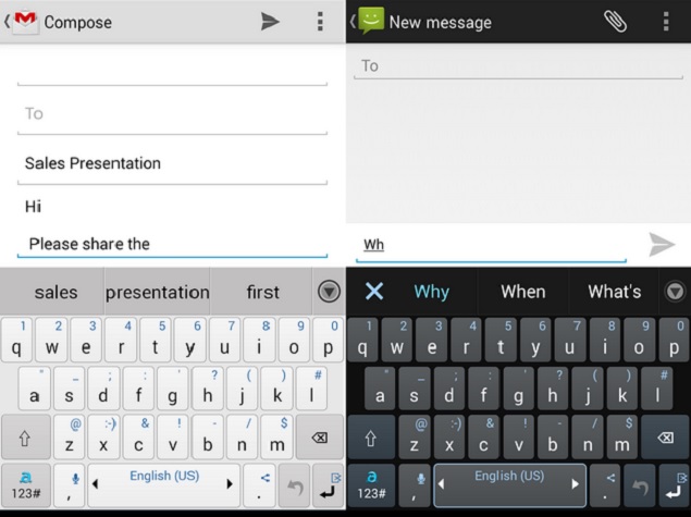 Adaptxt Keyboard app review: Location-based suggestions and more