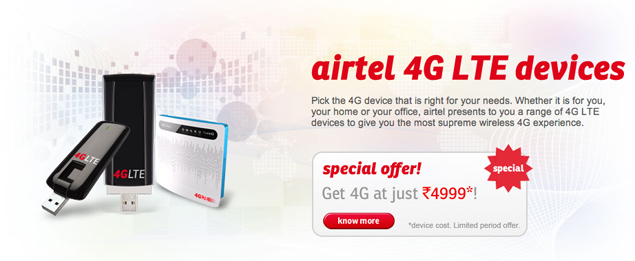 Airtel launches 4G LTE services in Pune
