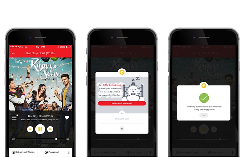 Airtel 'Happy Hours' Offers 50 Percent Data Back on In-App Downloads to Prepaid Customers