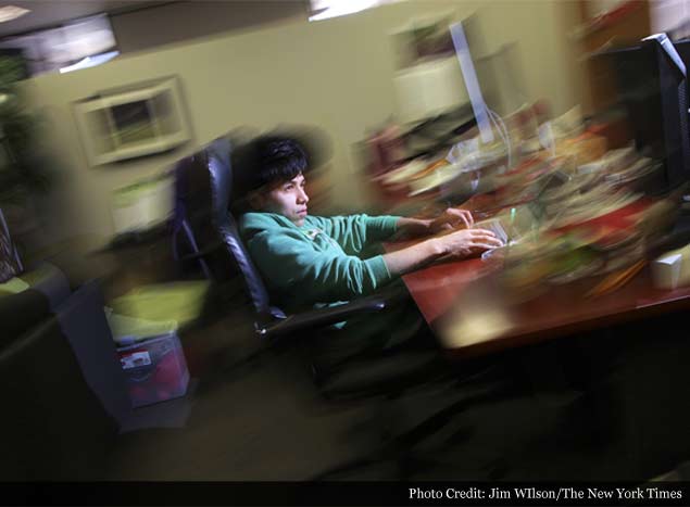 I was discovered by an algorithm