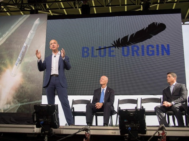 Jeff Bezos' Blue Origin Announces Rocket-Making Facility in Florida