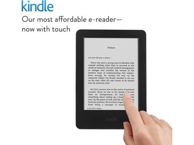 Amazon Launches New Kindle E-Reader With Touchscreen at Rs. 5,999 ...