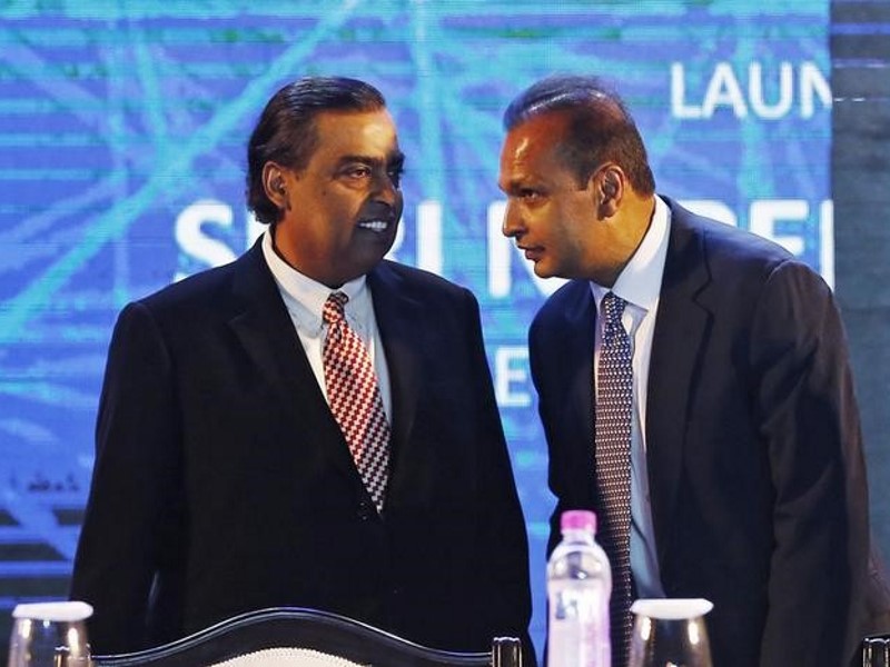 Ambani's $20 Billion Bet on TV, Telecom May Rekindle Sibling Rivalry
