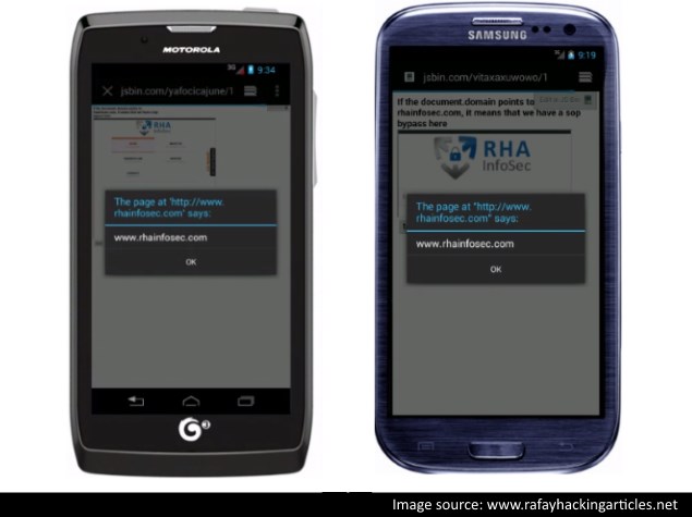 Android Browser Security Hole Affects Millions of Users, Says Expert