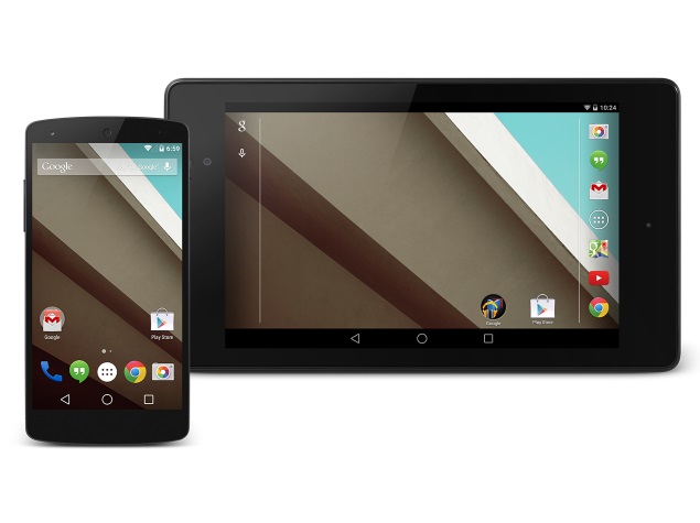 Google Releases Updated Android L Factory Images for Nexus 5 and Nexus 7