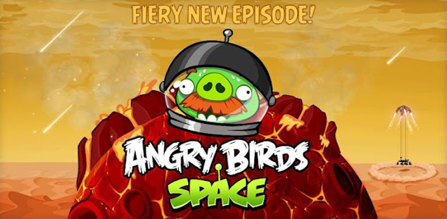 Explore the Red Planet with Angry Birds Space on iOS, Android