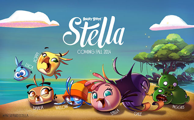 angry birds stella characters