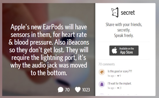Prankster Admits to Fabricating Rumour of Apple EarPods with Embedded Sensors