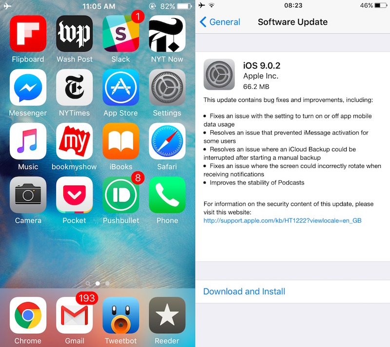 iOS 9.0.2 Update Brings Fix for App Mobile Data and Other Bugs