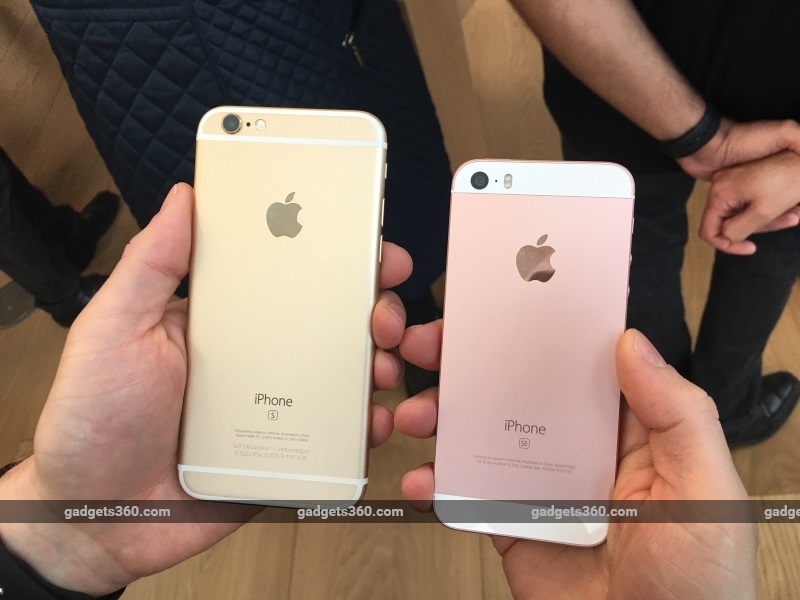 Dag Uitgang verkoper iPhone SE: What You Don't Get When Compared to the iPhone 6s | NDTV Gadgets  360