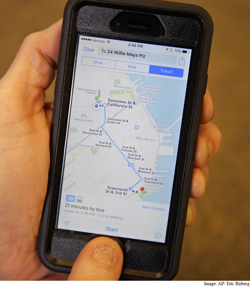 Apple Maps Now More Widely Used Than Google Maps on iPhone