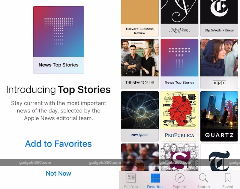 Apple News Now Showcases Curated Stories With iOS 9.2