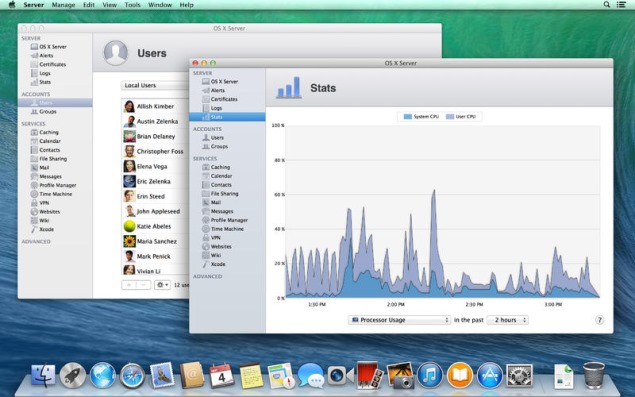 OS X Server Updated With Improved Calendar, Messages and Overall Stability