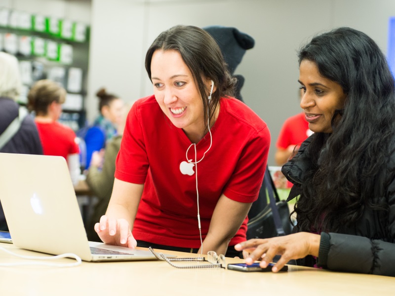 Apple More Than Doubles Hiring of Women and Minorities