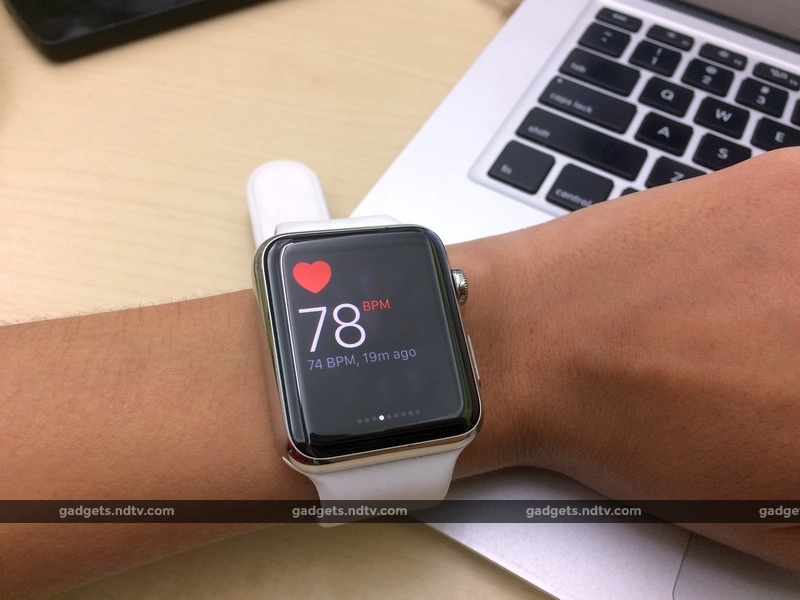 apple watch hand heart rate 