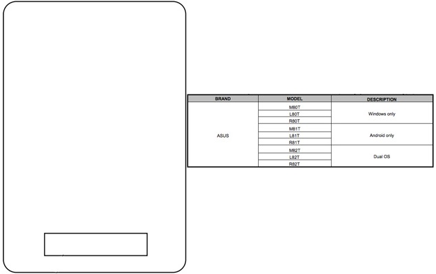 Asus tablet with Android, Windows dual-boot spotted at FCC: Report
