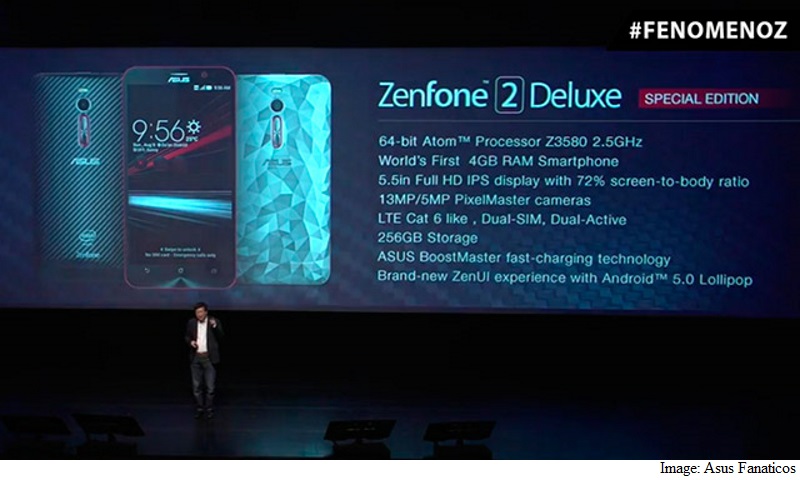 Asus ZenFone 2 Deluxe Special Edition With 256GB Internal Storage Unveiled
