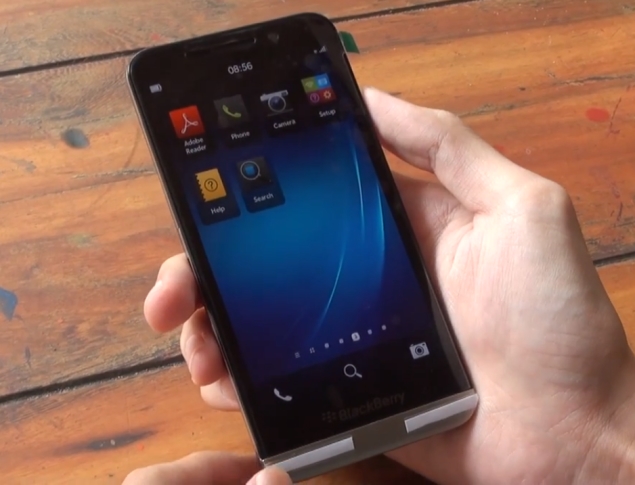 BlackBerry A10 surfaces online in hands-on video
