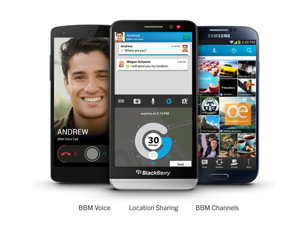 latest on bbm for android