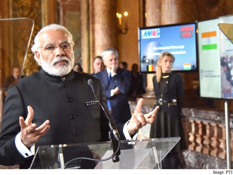 Prime Minister Modi, Belgian Counterpart Jointly Activate Asia's Largest Optical Telescope