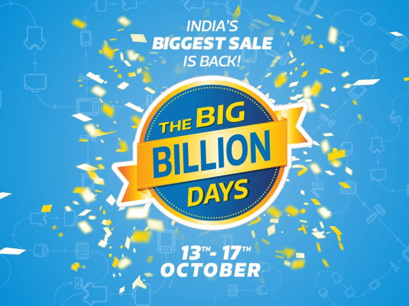Flipkart Big Billion Days Sale to Be App-Only, Start October 13