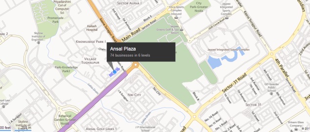 Microsoft Launches Bing Venue Maps for Malls, Airports in India