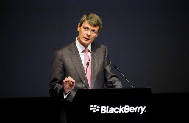 BlackBerry CEO in line for $55.6 million windfall BlackBerry CEO in line for $55.6 million windfall