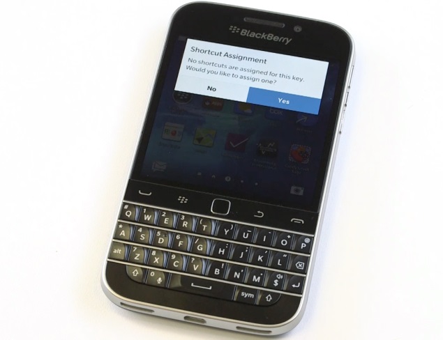 BlackBerry Classic Flaunts Keyboard Shortcuts in New Video