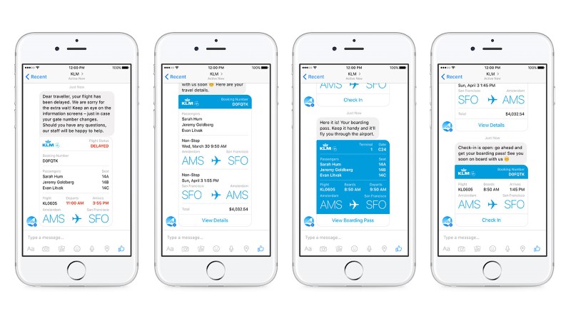 You Can Now Get Your Boarding Pass via Facebook Messenger