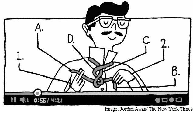 I Figured Out How to Tie a Bow Tie, No Thanks to YouTube