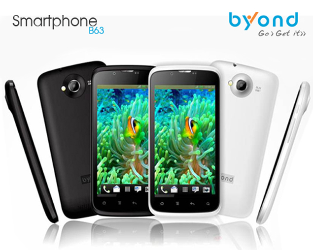 Byond launches B63 dual-SIM Android 4.1 smartphone for Rs. 12,499