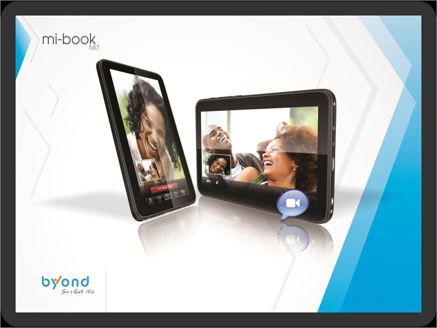 Byond unveils 7-inch Mi-Book Mi7 Android 4.0 tablet for Rs. 11,499
