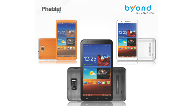 Byond launches Phablet PIII with huge 6-inch display, Android 4.0