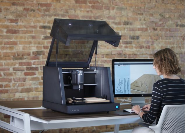 Carvey is a 3D Carving Machine for the Designer in You