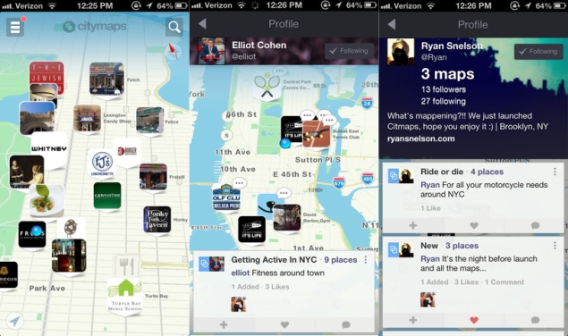 Citymaps aims to make maps social