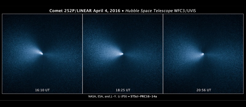 Hubble Captured Rare Images of a Comet's Close Encounter With Earth