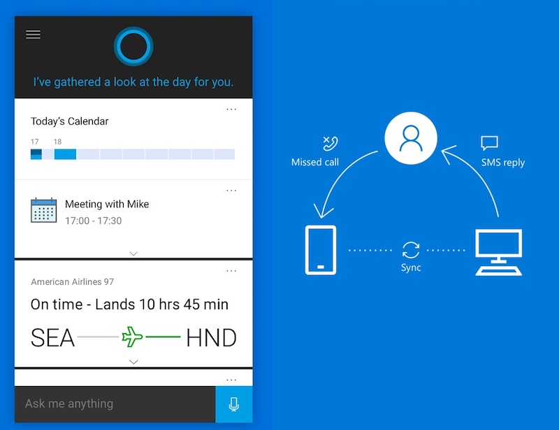 Microsoft Cortana Launched for Android and iOS in Select Regions