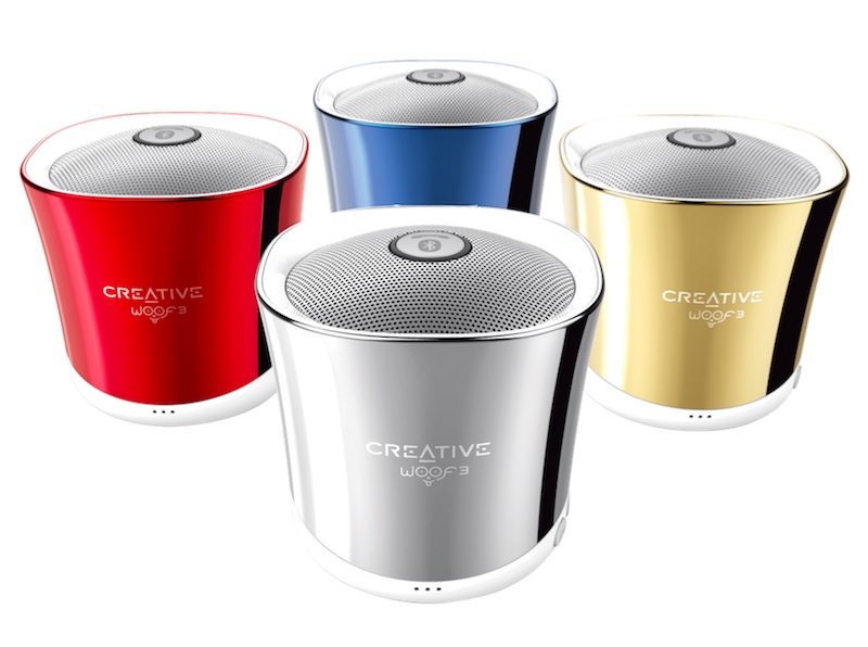 Creative Woof 3 Portable Bluetooth Speaker Launched at Rs. 3,999