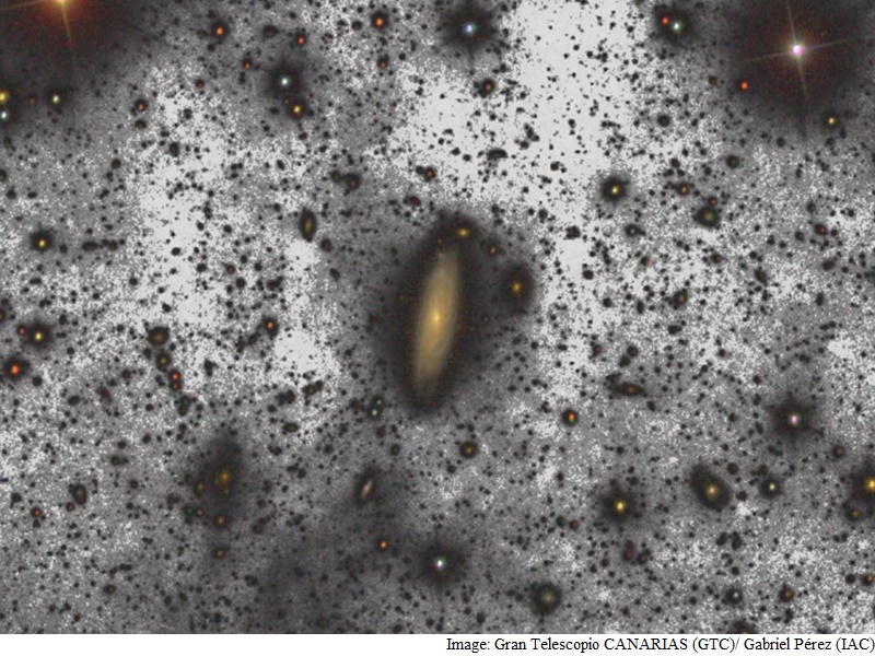 Great Canary Telescope Captures Deepest Image of a Galaxy