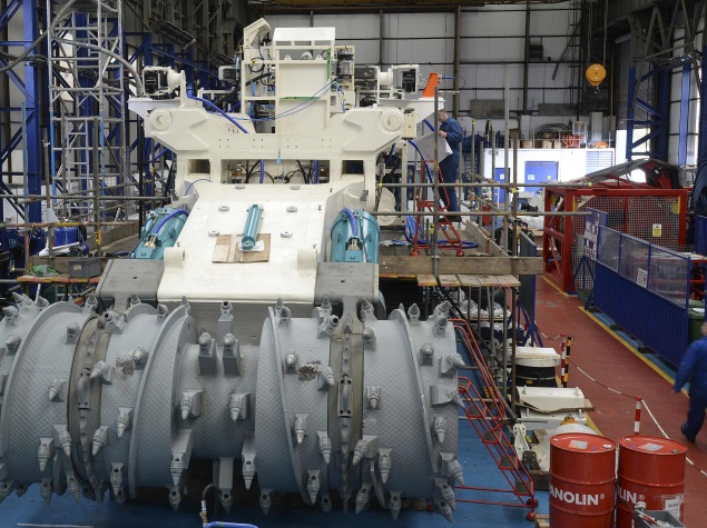 World's first deep sea mining robot waits for the go ahead World's first deep sea mining robot waits for the go ahead