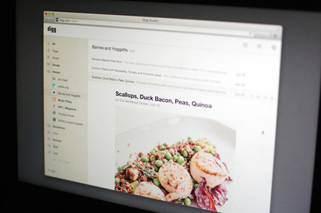 Digg's Google Reader-alternative to be available by June 26
