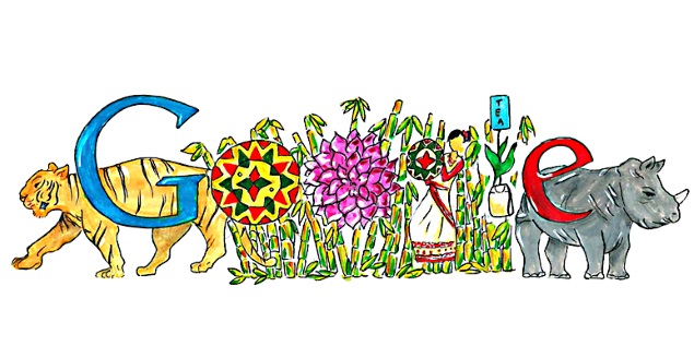 Doodle 4 Google - India Winning Entry Featured on Google's Home Page on Children's Day