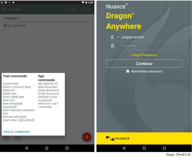 Dragon Anywhere Advanced Dictation App Launches on Android