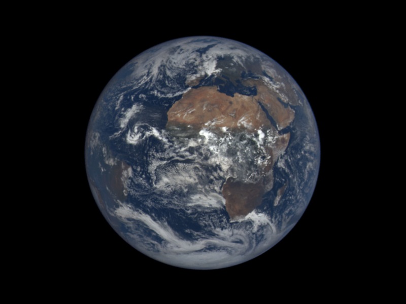 Watch the Earth Rotate on Nasa's New Website