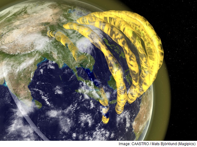 Astronomers Find Tube-Like Structures Above Earth's Surface