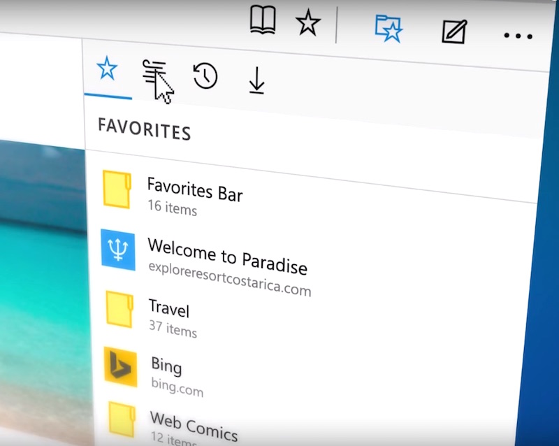 Microsoft Edge Browser Gets EdgeHTML 13; Blocks Support for Toolbars